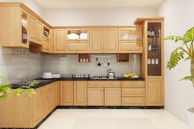 Tủ bếp tích hợp đa chức năng