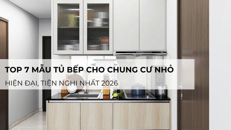 Hình ảnh tủ bếp sơn phủ màu trung tính