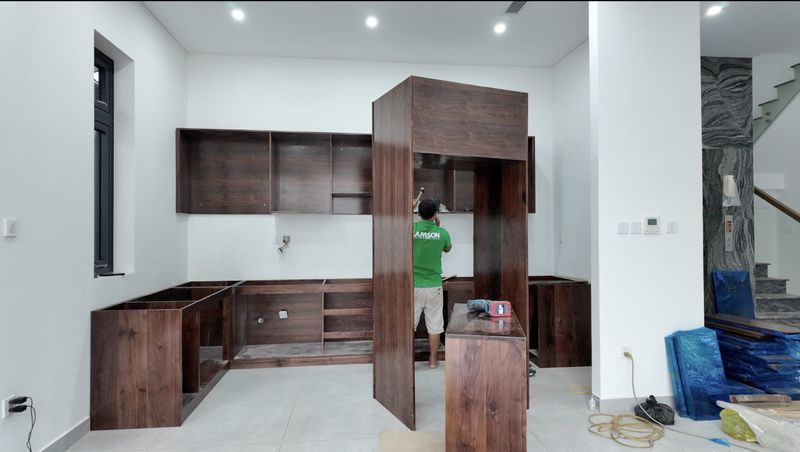 Lắp đặt nội thất tủ bếp