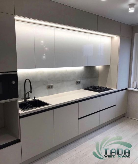 Tủ Bếp Acrylic Đẹp Hiện Đại