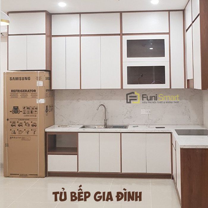 tu bep gia dinh dep gia re cho chung cu nha dan