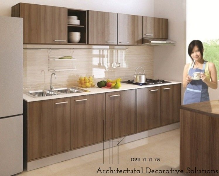 Tủ Bếp Gỗ Công Nghiệp Đẹp