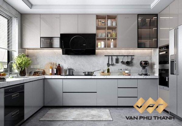 Tủ bếp MDF chống ồn