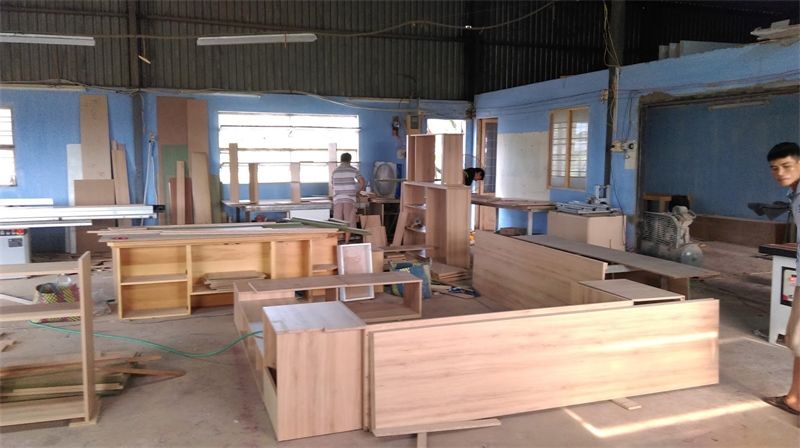 Xưởng Đóng Tủ Bếp Gỗ 3 Xưởng mộc làm tủ bếp gỗ giá rẻ ở Thủ Đức